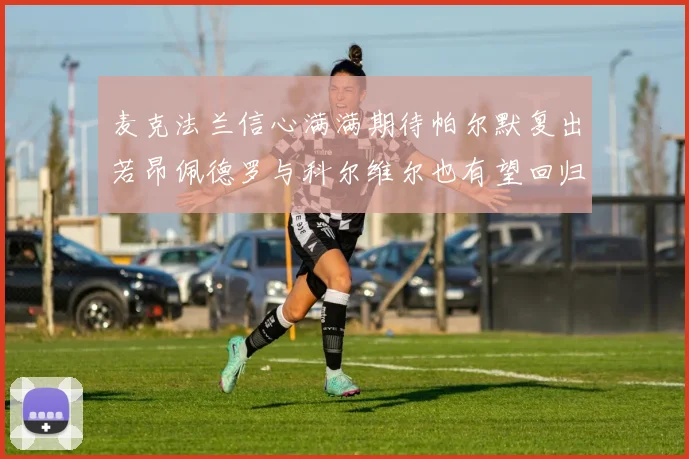 麦克法兰信心满满期待帕尔默复出若昂佩德罗与科尔维尔也有望回归
